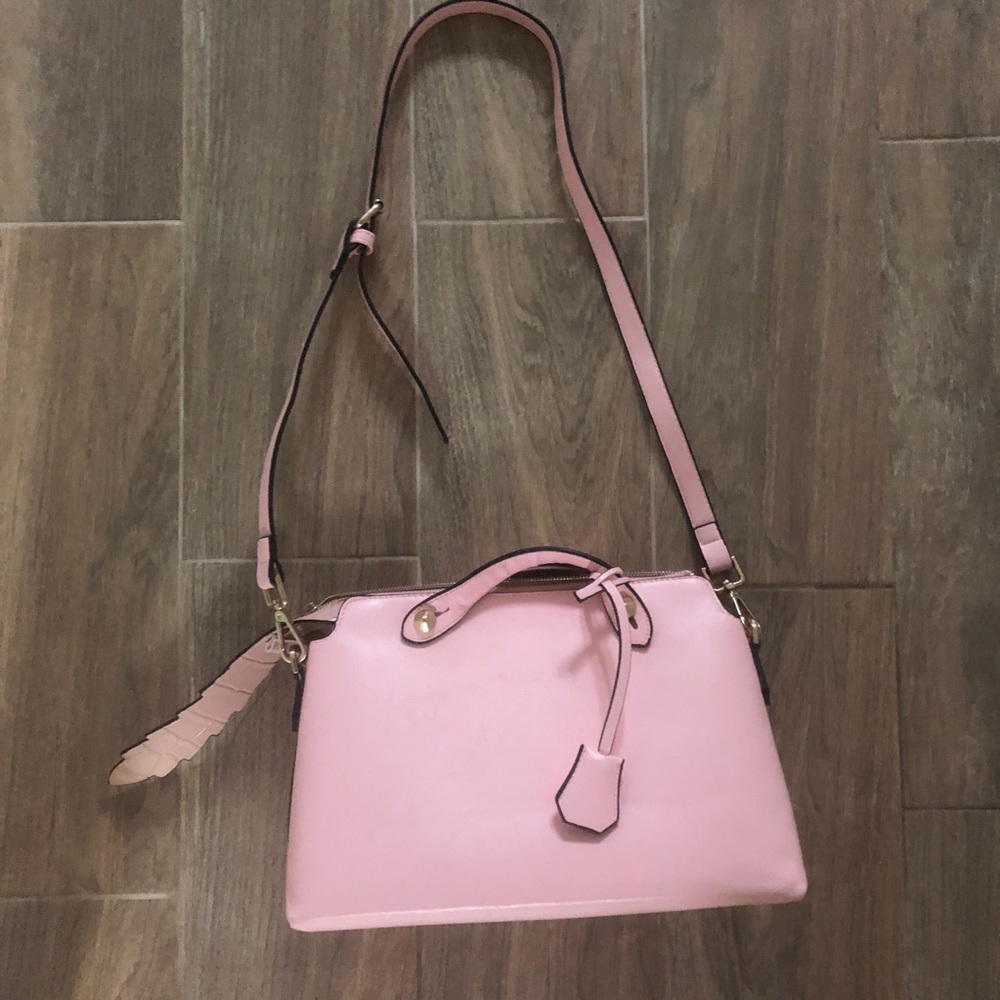 Light Pink Satchel Handbag